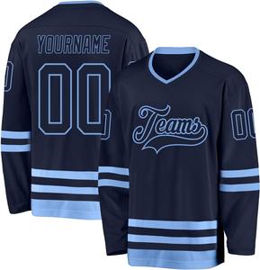 Venta al por mayor personalizado hockey sobre hielo jerseys OEM fabricante sublimación Impresión digital profesional personalizado equipo uniformes - Product Image 5