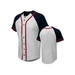 Camisetas de béisbol personalizadas de alta calidad, camisetas de uniforme de softbol transpirables para hombre, venta al por mayor, ropa de softbol por sublimación en blanco - Product Image 2