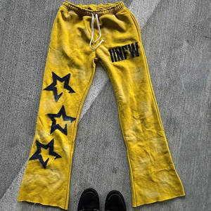 กางเกงวอร์มของผู้ชายแบบมีสไตล์วิ่งได้ตามต้องการ500ผ้าปะติดซัก GSM - Product Image 4