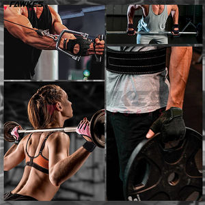 Workout <b>Gloves</b> <b>Men</b> Women Weight Lifting Gym Exercise Cycling Full Palm Protection Breathable <b>Gloves</b> - Product Image 6