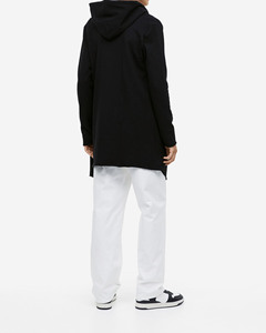Sweats à capuche pour hommes avec fermeture éclair, logo imprimé en sérigraphie personnalisé, coupe ample, streetwear, confortables, lourds, 100% coton - Product Image 5