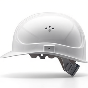 INAP-Master Paquete de 6 Cascos de Seguridad con Señalización Blanca de Polietileno, Cascos de Soldadura Estándar EN 397 - Product Image 3