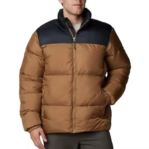 Chaqueta de burbuja de diseño único informal personalizada profesional para hombre, chaqueta acolchada impermeable para hombre, ropa de calle - Product Image 6