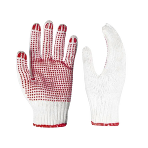 Gants en tissu de coton à pois en PVC souple et durables confortables de haute performance sécurité des bras de main renforcée lisse pour un usage quotidien - Product Image 4