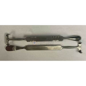 Pilling manuel Plenk Matson Raspatories 70100130 8 3/4 pouces chirurgical thoracique orthopédique élévation du tissu osseux inoxydable MOL - Product Image 1