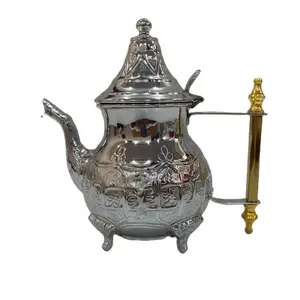 耐用黄铜阿拉伯咖啡和茶壶传统阿拉伯茶壶保持饮料热冷牛奶加热器咖啡机加热使用