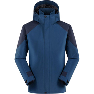 Veste de pluie d'hiver à haute densité avec fermeture éclair, imperméable 10 000 mm et Gore-Tex pour une protection contre les tempêtes et une durabilité - Product Image 1