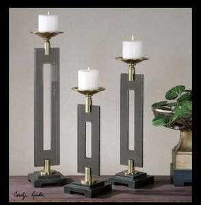 Handcrafted Decorative Candle Stand for Modern Interior and Table Display - Product Image 4