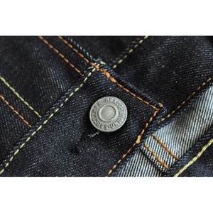 Noir gris solide Denim jean pantalon hommes hiver décontracté droit 100% coton Stretch taille 40 42 44 - Product Image 5