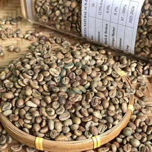 เมล็ดกาแฟอาราบิก้าโรบัสต้าออร์แกนิกบริสุทธิ์100เปอร์เซ็นต์สำหรับการคั่วในโรงงาน - Product Image 1