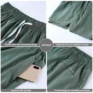 Shorts courts pour hommes Shorts de fitness Bodybuilding Quick Dry Active Shorts avec poches Shorts de sport pour hommes - Product Image 6