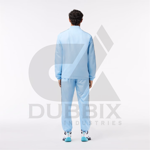 Conjunto de chándal de manga larga con cremallera completa ecológico de alta calidad para hombre, nuevo estilo, para correr, talla grande, venta al por mayor, deportes personalizados - Product Image 1