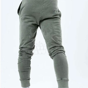 Conjunto Deportivo de Moda para Hombre, Corte Regular, Estilo Urbano, Lavado Ácido, 100% Algodón, Transpirable y Ligero para Entrenamiento - Product Image 5