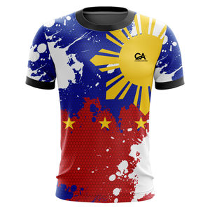 เสื้อยืดพิมพ์ซับลิเมชันสำหรับผู้ชายเสื้อยืดพิมพ์ลายสำหรับผู้ใหญ่ผ้าคอตตอน100% ดีไซน์ใหม่ - Product Image 3