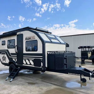 Outdoors XPLORE RV X145 Off-Road Camper Trailer <b>for</b> <b>Car</b> Use 4-6 Persons Capacity Black - Product Image 1