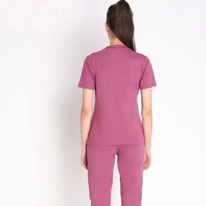 ชุดเสื้อลำลองลำลองสำหรับผู้หญิง-เสื้อและล่างเข้าคู่ได้อย่างง่ายดายเพื่อลุคที่สมบูรณ์แบบ - Product Image 6