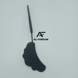 Espejo de Extensión de Pestañas AL-FARDAN Personalizable en Acero Inoxidable Color Negro Mate con Mango en Forma de Nube y Logotipo Sostenible de Alta Calidad - Product Image 2