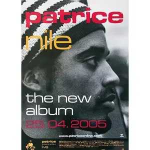 Póster de Patrice Nile, diseño estético y llamativo, arte de pared. - Product Image 1