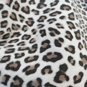 उच्च गुणवत्ता के अनुकूल pu कृत्रिम चमड़े के तेंदुए प्रिंट सामग्री बैग जूते के लिए सोफा अनुकूलित रंग - Product Image 3