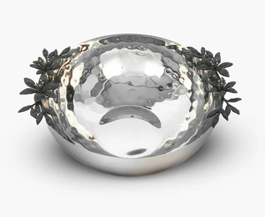 คอลเลคชั่นจานและจานชามดอกไม้ทำจากสแตนเลสสตีลและทองเหลืองสุดหรู - Product Image 6