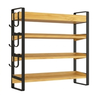 Kruidenrek Organizer Houder Stand Groothandel 4-laags aanrecht kruidenrek organizer voor kast
