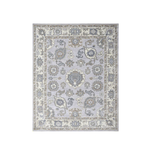 Luxury Modern Rectangle Shaped New Zealand Wool Handmade <b>Carpet</b> High Cotton Area Rug for Home Decor Vintage Floral <b>Outdoor</b> Rug - Product Image 1