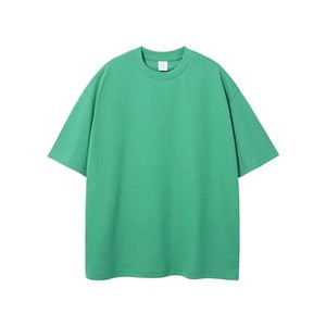 เสื้อยืดผู้ชายแขนสั้นคอกลมผ้าคอตตอนสีพื้นพิมพ์ลายโลโก้ตามสั่ง - Product Image 3