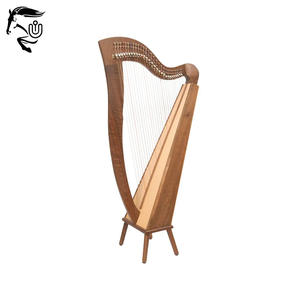 28 <b>Strings</b> New Customized Musical <b>Instrument</b> Wooden Material Made Irish Harp in Different Sizes Made By Unbridleds Industry - Product Image 5