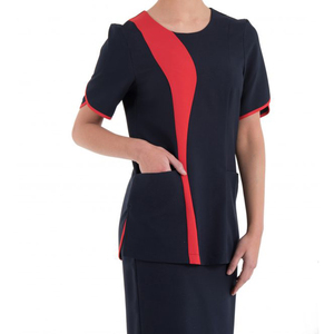 Uniforme de Trabajo Personalizado con Logotipo para Salón de Belleza, Túnica con Cremallera, Moda Spa, Uniforme Médico para Mujer, Conjunto de 2 Piezas para Hospital, Uniforme de Enfermería - Product Image 5