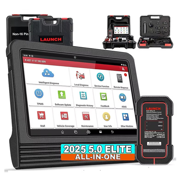2025 Launch X431 PRO V5.0 V 5.0 X-431 Auto Car Diagnostic Tool Full System Scanner Machine