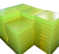 Feuille de polyuréthane PU transparente Feuille de moulage en plastique plat d'uréthane pour les applications de feuille de caoutchouc de silicone polyester