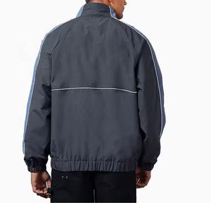 Chaqueta Cortavientos de Invierno Personalizada para Hombre, con Revestimiento, Diseño Casual con Cierre de Cremallera, Chaqueta Sólida - Product Image 2