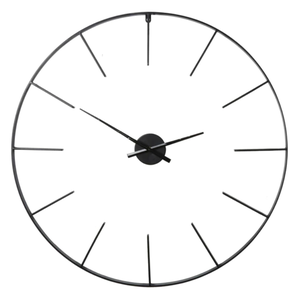 Reloj de pared de Metal de hierro negro decorativo redondo de latón AK, diseño atractivo, último producto de decoración del hogar - Product Image 1