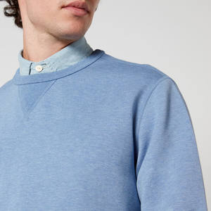 OEM Hommes Sweat Hommes Casual Crewneck Sweat À Manches Longues Pull Solide Couleur Polaire Top pour Automne Hiver Mode - Product Image 2