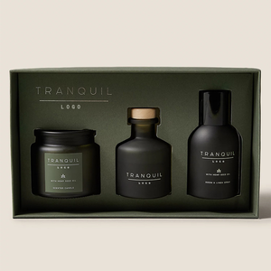 Set regalo di profumo di profumo di lusso ad alto profumo personalizzato <span class=keywords><strong>con</strong></span> etichetta privata <span class=keywords><strong>diffusore</strong></span> di <span class=keywords><strong>aromi</strong></span> di lamelle di lusso e candele per bottiglie di vetro - Product Image 4
