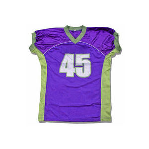 Maillot de football américain 100 % polyester confortable pour adultes, personnalisable, respirant, séchage rapide, entièrement sublimé par sublimation thermique, vente en gros - Product Image 3