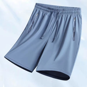 Pantalones cortos casuales de algodón de peso pesado Pantalones cortos para correr Streetwear XS 3XL Pantalones cortos de patrón sólido 2025 - Product Image 1