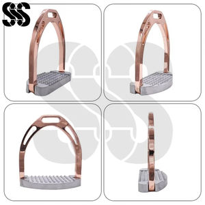 Estribos Jin de Aleación de Aluminio Anodizado Mecanizado con Precisión, Estribos de Seguridad Ecuestres Duraderos, la Mejor Calidad, Colores y Tamaños Personalizados - Product Image 5