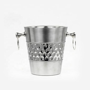 Champagne cooler Ice Bucket Bottle Bar Cooler for indoor outdoor parties or any type of occasion Customizable - Product Image 6