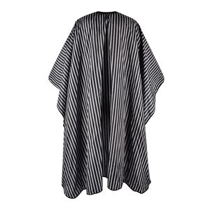 Cape de coupe de cheveux en polyester imperméable de qualité supérieure personnalisée pour barbier coiffeur avec fermeture de cou en silicone - Product Image 1