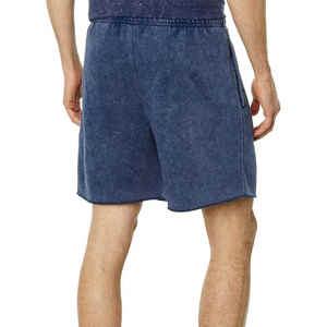 Vente en gros de shorts décontractés de haute qualité délavés à l'acide deux pièces/nouveau design de shorts délavés à l'acide pour hommes. - Product Image 2