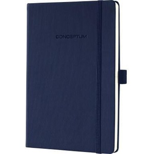 SIGEL Conceptum Dark Blue Notebook Approx. DIN A5 Squared 97 Sheets - Product Image 1