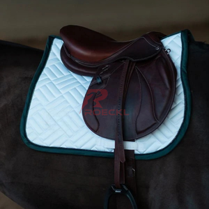 Construcción elegante, transpirable y duradera para montar a caballo diariamente, almohadillas acolchadas para SILLÍN inglés, forro suave - Product Image 3