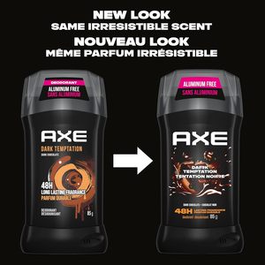 Rìu tối cám dỗ thảo dược unisex khử mùi phun 48 giờ kéo dài hương thơm sô cô la đen không chứa nhôm 0% rượu 85g (Gói 4) - Product Image 5