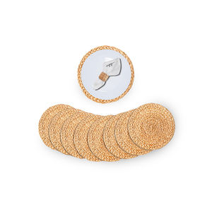 VietnamCrafts - Manteles Individuales Redondos de Bambú Reutilizables, Ecológicos y No Tóxicos - TP2040 - Product Image 1