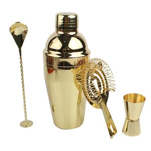 Venta al por mayor moderno 750ml Boston Shaker Set logotipo personalizado cobre y plata para camareros y bodas Home Bar Accesorios - Product Image 5