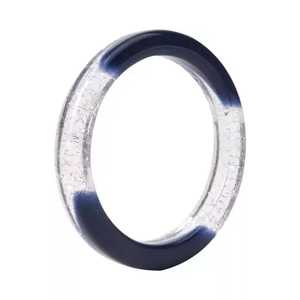 Bracelet pour femme en résine colorée, nouveau modèle, bracelet en résine irrégulier, bracelet en acétate de tortue, large et épais, plusieurs couleurs - Product Image 3