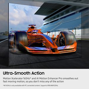 ทีวีสมาร์ท 4K Ultra HD ปี 2025 พร้อม AI ยกระดับ Dynamic Range ป้องกันแสงสะท้อน หน้าจอขนาด 85 นิ้ว มีรุ่นขนาด 50 65 และ 55 นิ้ว - Product Image 4