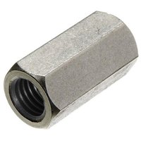 Écrous de couplage hexagonaux en acier OEM, raccords filetés