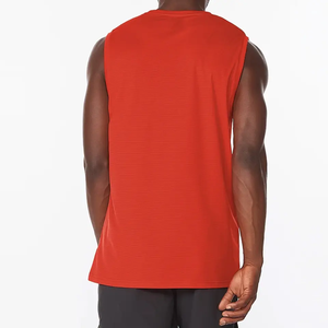 Wholesale Custom Men Boy Fitness Bodybuilding Moisture Wicking Muscle Shirt Gym Wear Sleeveless <b>Vest</b> Fit Sport <b>Stringer</b> Tank Top - Product Image 6